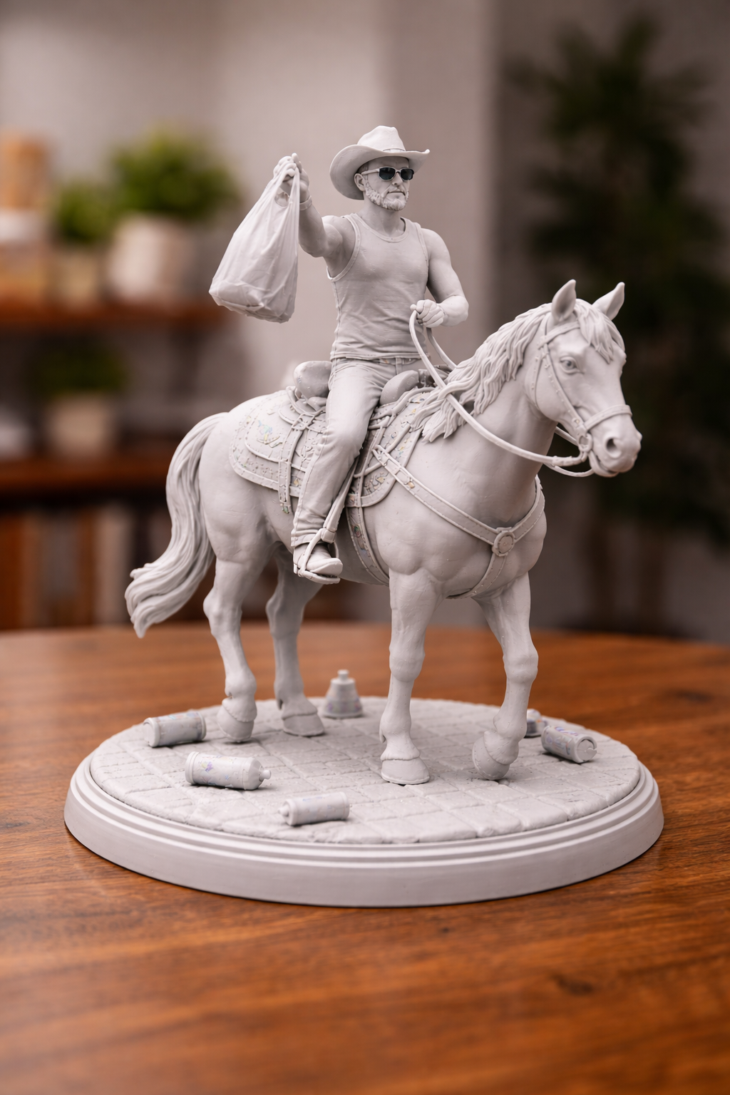 Mężczyzna wjechał konno do sklepu Target. Zakupy jak z Dzikiego Zachodu